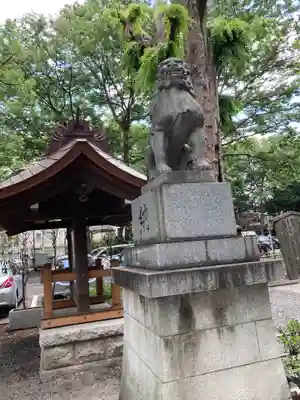 大國魂神社の狛犬
