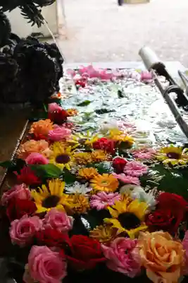 世田谷八幡宮の手水舎