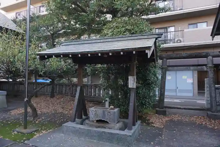 國領神社の手水舎