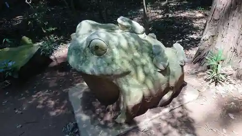 大宝八幡宮の狛犬