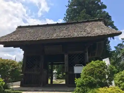 塩船観音寺の山門・神門
