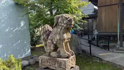 西之神祠の狛犬