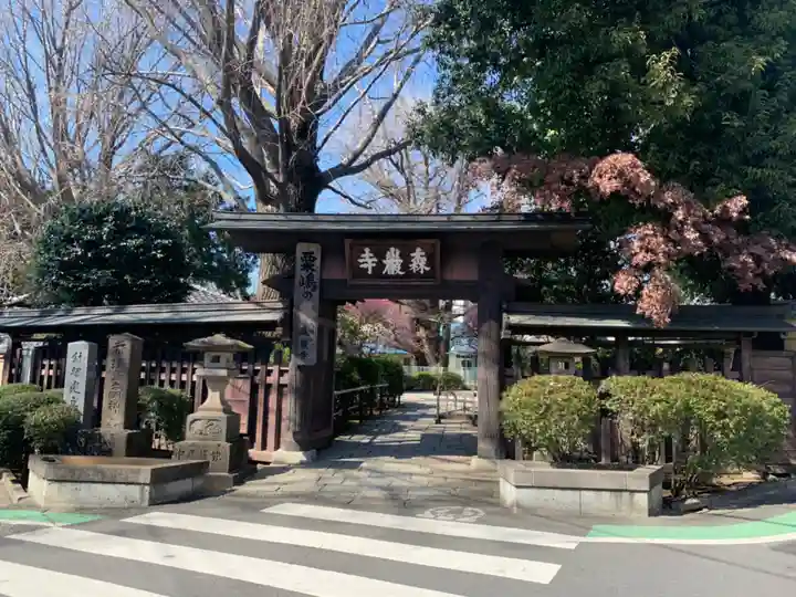 森巌寺の山門・神門