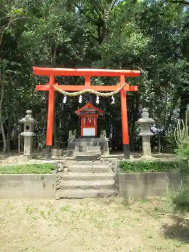 広瀬神社摂社水分神社の末社・摂社