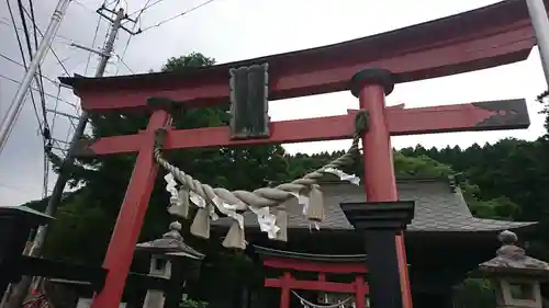 小田八幡宮の鳥居