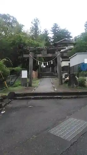 酒折宮の鳥居