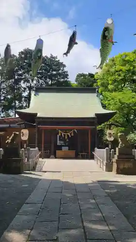 星川杉山神社の本殿・本堂