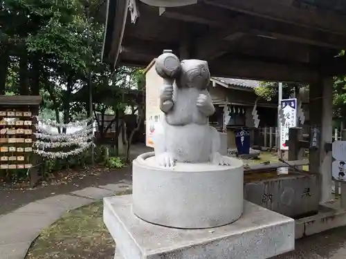 戸部杉山神社の狛犬