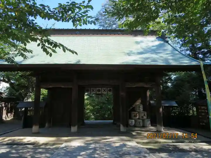二本松神社の山門・神門