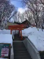 清田稲荷神社の鳥居