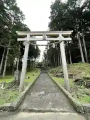 人穴浅間神社の鳥居