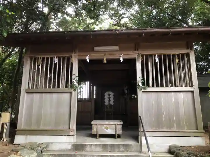 竹佐々夫江神社の本殿・本堂