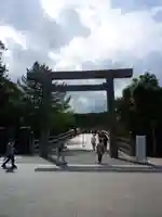 伊勢神宮内宮(皇大神宮)の鳥居