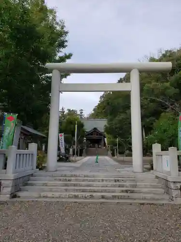 天津神明宮の鳥居