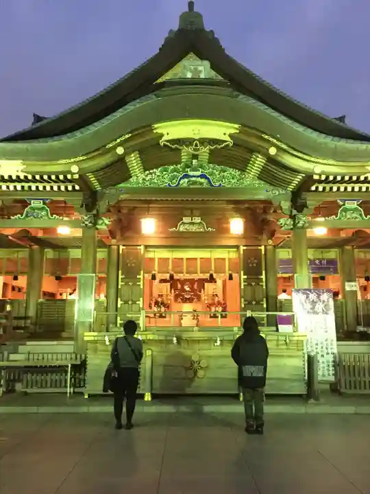 湯島天満宮の本殿・本堂