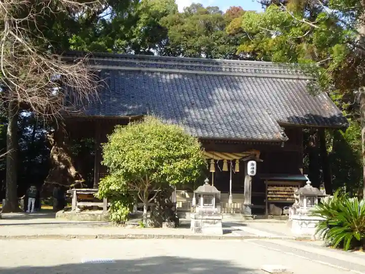 川津来宮神社の本殿・本堂
