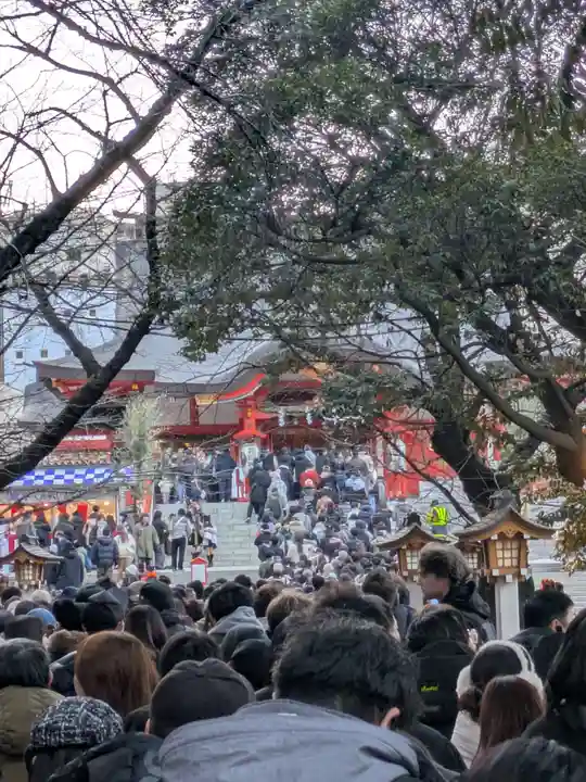 花園神社の初詣