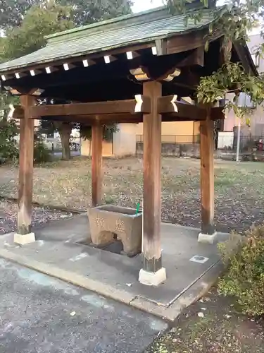 加納八幡神社の手水舎