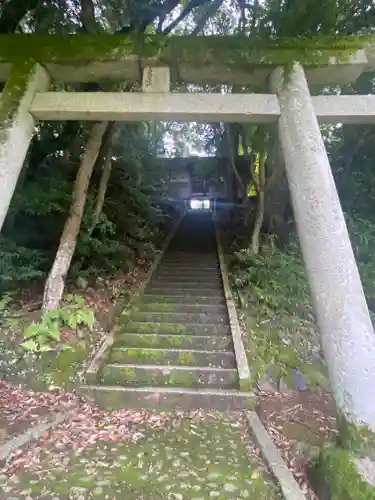 蟹井神社の鳥居