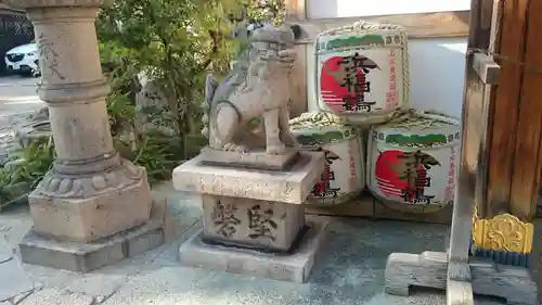 魚崎八幡宮神社の狛犬