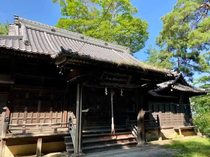 健御名方富命彦神別神社の本殿・本堂