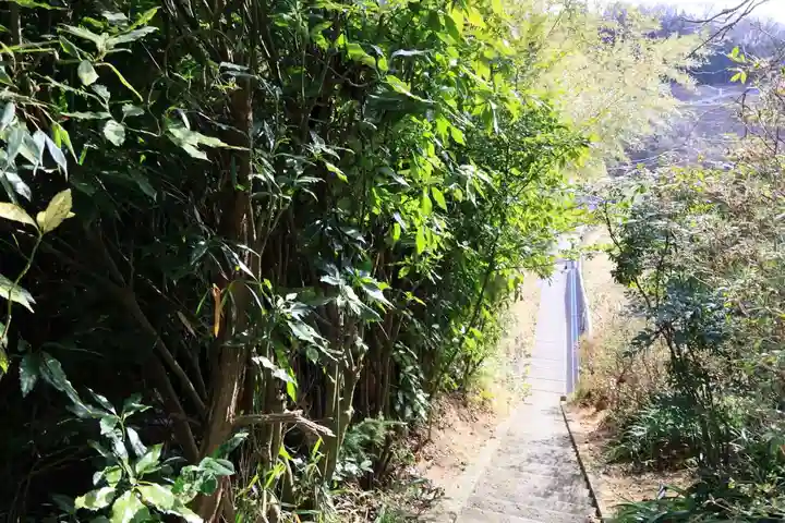 大六天麻王神社の景色