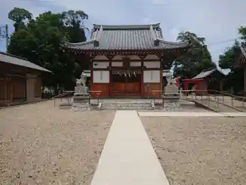 篠目八幡宮の本殿・本堂