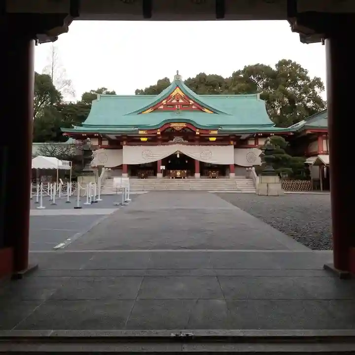 日枝神社の本殿・本堂