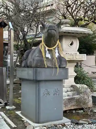 平河天満宮の狛犬