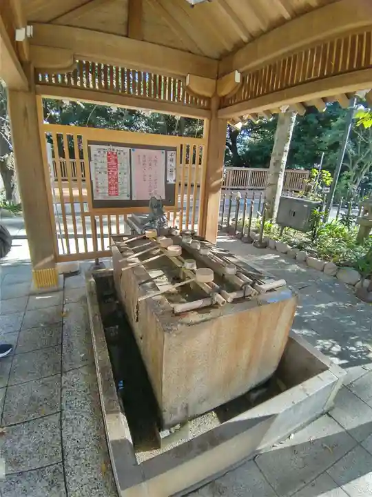 愛宕神社の手水舎