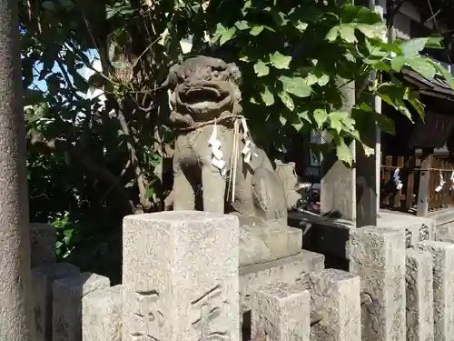 比賣許曾神社の狛犬