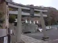 根岸八幡神社の鳥居