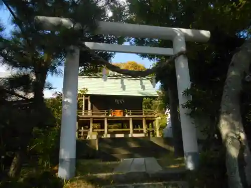 森山社（森山神社）の鳥居