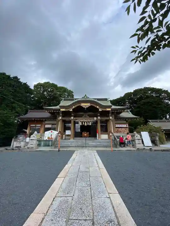 到津八幡神社の本殿・本堂