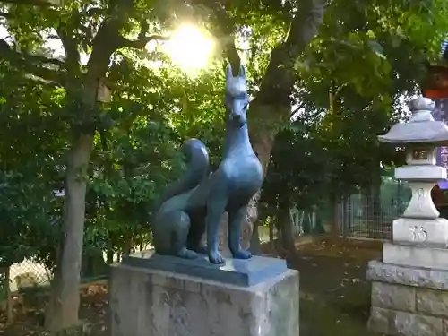 藤神稲荷神社の狛犬