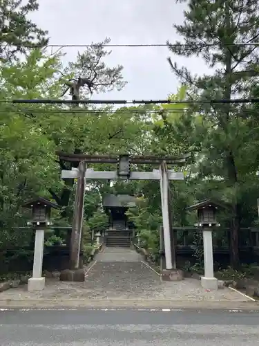 宮山神社の鳥居