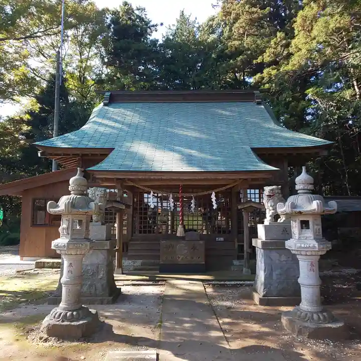 弓田香取神社の本殿・本堂