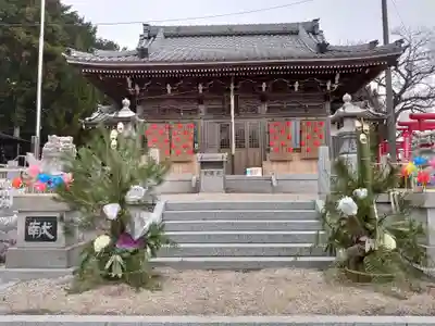 金井神社の本殿・本堂