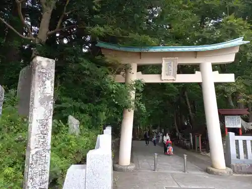 富士山東口本宮 冨士浅間神社の鳥居