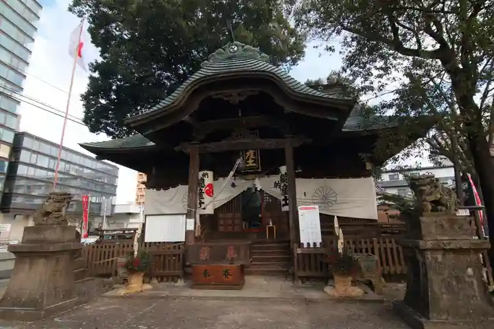 阿邪訶根神社の本殿・本堂