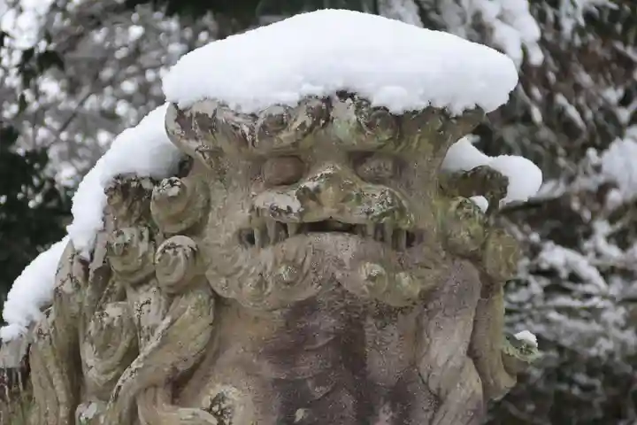 神炊館神社 ⁂奥州須賀川総鎮守⁂の狛犬