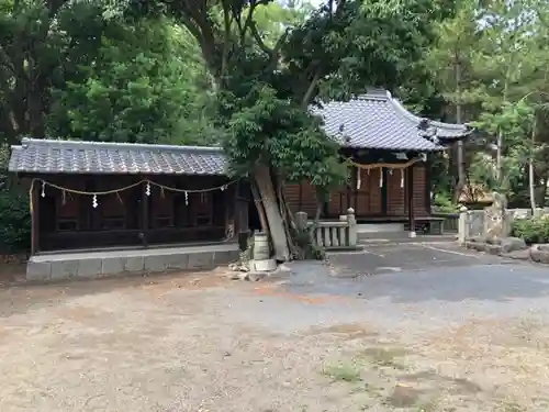 西鴨神社の本殿