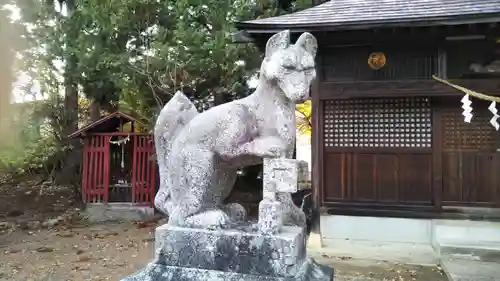 北浦稲荷神社の狛犬