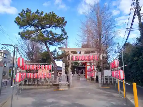八劔神社の鳥居