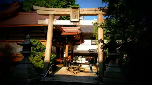 白龍神社の鳥居