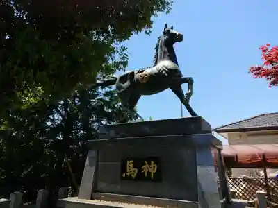 神明神社の狛犬
