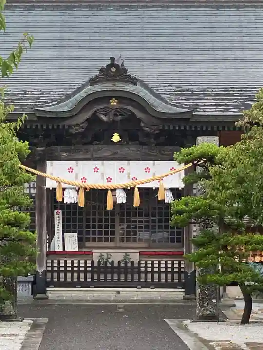 綱敷天満宮の本殿・本堂