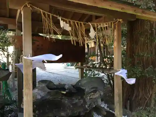 荒立神社の手水