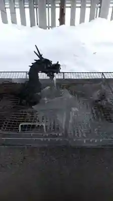 北海道神宮頓宮の手水舎