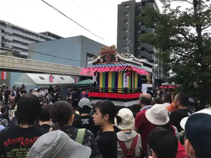 大井神社のお祭り